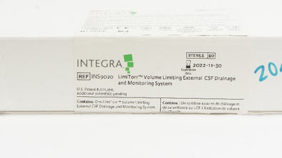 Integra INS9020 LimiTorr Extrenal CSF Drainage & Monitoring System (x)